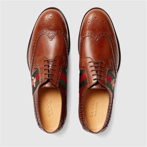 gucci expensive shoe laces|gucci men's lace up shoes.